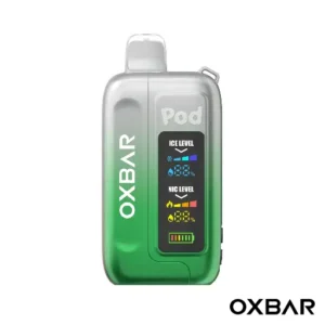 Clear Emerald Oxbar Ice-Nic Control 35K Disposable