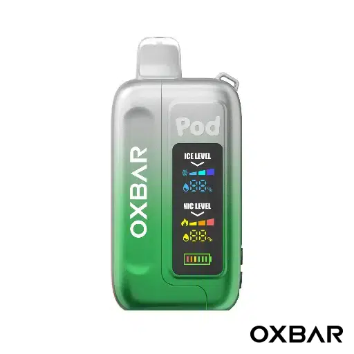 Clear Emerald Oxbar Ice-Nic Control 35K Disposable