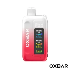 Jewel Cane Mint Oxbar Ice-Nic Control 35K Disposable featuring a polished candy-inspired appearance, detailed front display, compact ergonomic body, and branded finish.